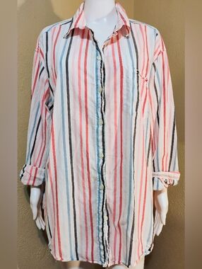 GAP Striped The Big Shirt